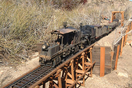 g scale shay locomotive